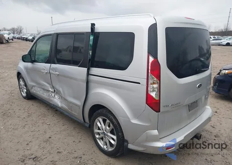 2015 Ford Transit Connect Xlt z USA, uszkodzony, nr VIN NM0GE9F73F1185430